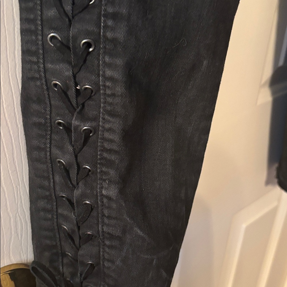 Ralph Lauren Black Skinny Jeans - Picture 2 of 4